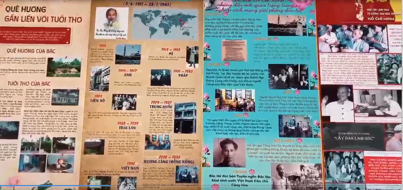 Trường THCS Nguyễn Vĩnh Nghiệp xây dựng Không gian văn hoá Hồ Chí Minh