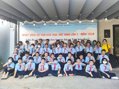 Ngày sách và văn hóa đọc Quận 6 năm 2024