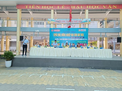 Chương trình tuyển sinh, hướng nghiệp học sinh sau tốt nghiệp THCS