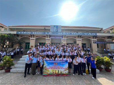 Liên đội PNT tham gia hành trình “Vì người bạn ngoại thành” tại Cần Giờ ngày 12/3/2024