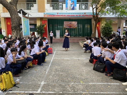 [THCS PHAN BỘI CHÂU] Thứ 2 – ngày 04/03/2024: Thực hiện Chuyên đề Kỹ năng sống: “Để mùa thi dễ dàng đạt điểm vàng xứng đáng”