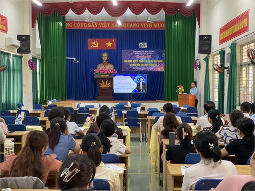 Chuyên đề cấp quận bộ môn KHTN năm học 2023 - 2024