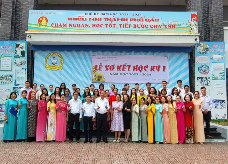 Sơ Kết HKI năm học 2023 - 2024