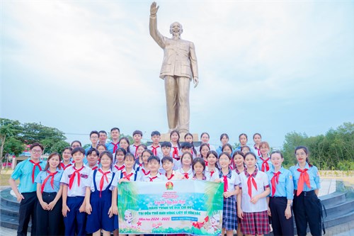 Công tác  Trần Quốc Toản : Hành trình về địa chỉ đỏ - năm học 2024 - 2025