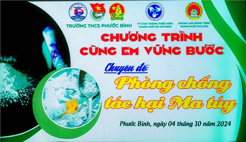Chương trình Cùng em vững bước, Chuyên đề: Phòng, chống Ma túy