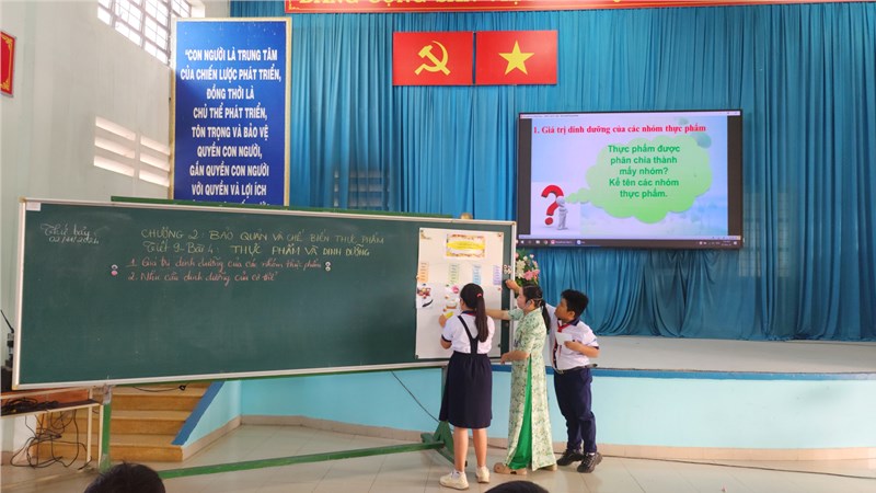 Thao giảng chuyên đề môn Công nghệ 6