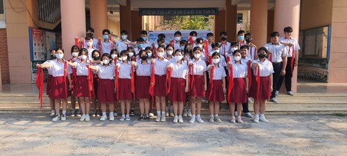 Sáng ngày 08/4/2024, Liên Đội Trường THCS Phước Thạnh đã trao Quyết định và làm Lễ trưởng thành Đội cho 286 học sinh lớp 9 nhà trường