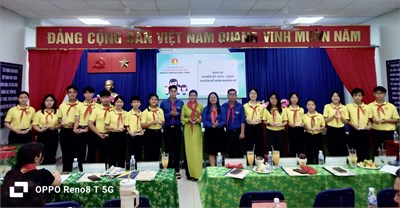 Đại Hội Liên đội năm học 2024 -2024 tại Trường THCS Phú Thọ