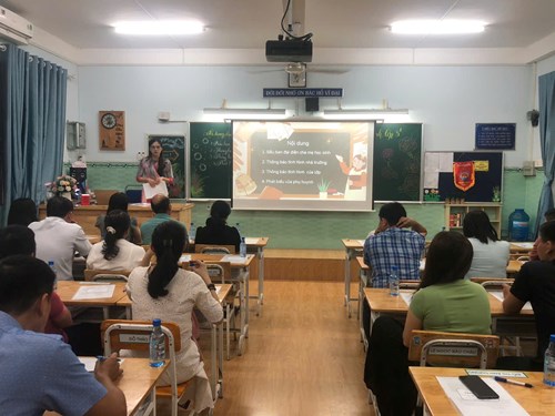 Ngày 24/10/2024 Trường THCS Quang Trung tổ chức Họp CMHS khối 6, 8 năm học 2024 - 2025