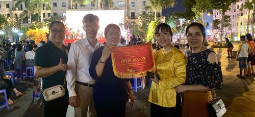 Chi bộ trường THCS Quang Trung tham gia ngày hội văn hóa văn nghệ mừng Xuân giáp Thìn năm 2024