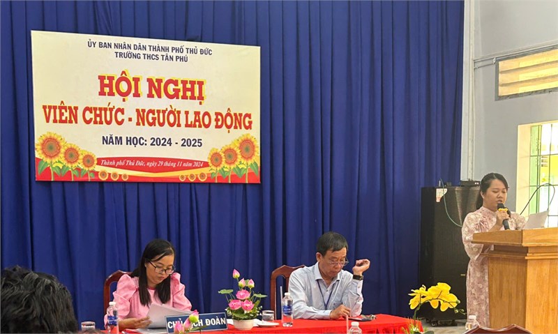 Hội nghị Viên chức - Người lao động năm học 2024-2025