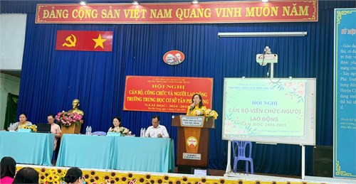 Hội nghị Cán bộ, Công chức và Người lao động năm học 2024 – 2025