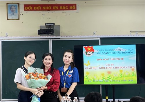 THCS Tân Thới Hòa - Chuyên đề giáo dục giới tính cho học sinh