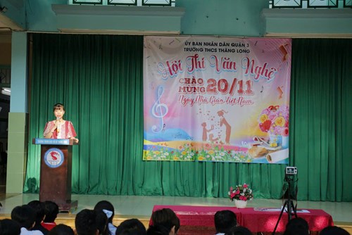 Hội thi văn nghệ chào mừng ngày 20/11