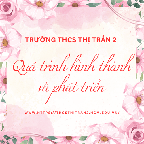 Quá trình hình thành và phát triển trường THCS Thị Trấn 2