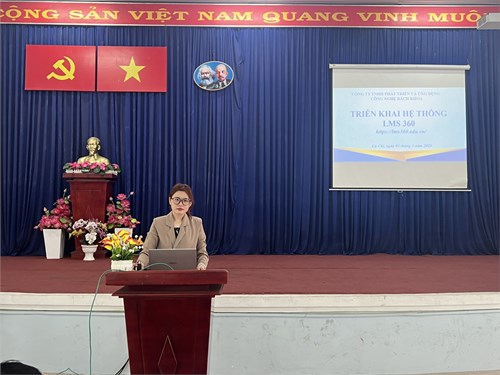 Tập huấn triển khai hệ thống LMS360