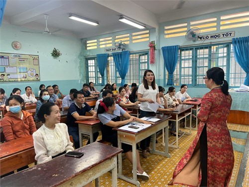 Hội nghị Cha mẹ học sinh các lớp đầu năm - Năm học 2024-2025