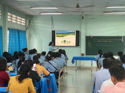 Thao giảng chuyên đề cấp Huyện môn Công nghệ 7 - Năm học 2024-2025