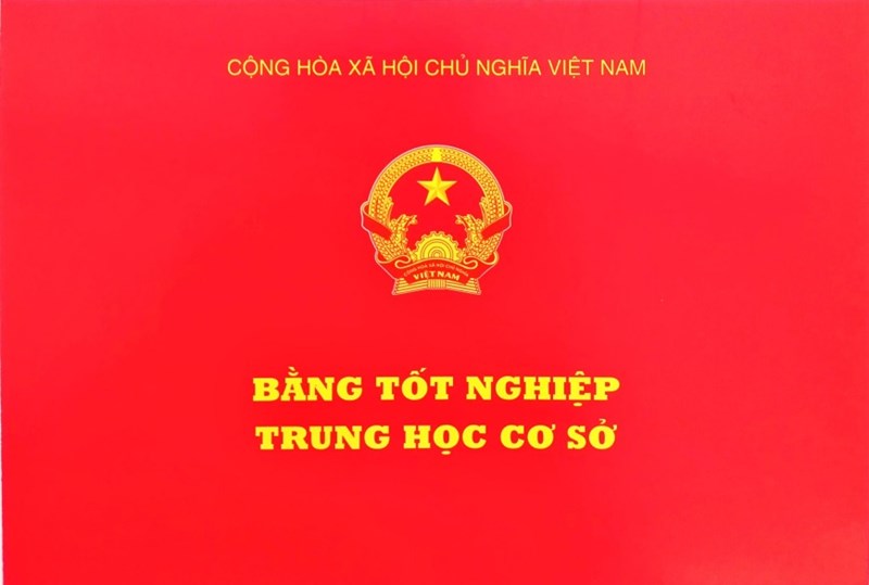 🌻 THÔNG BÁO: Về việc nhận bằng Tốt nghiệp Trung học cơ sở