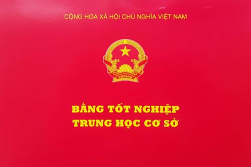 Thông báo: Đã có bằng tốt nghiệp THCS năm học: 2022-2023