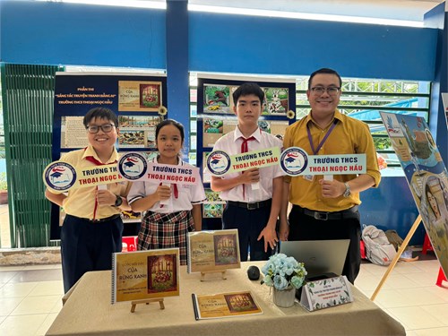 THCS Thoại Ngọc Hầu - Vòng chung kết nội dung thi “Sáng tác truyện tranh bằng AI” cấp Quận - Năm 2024