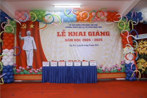 THCS Thoại Ngọc Hầu - Lễ khai giảng năm học 2024-2025