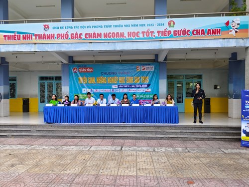 THCS Thoại Ngọc Hầu - NGÀY HỘI TƯ VẤN TUYỂN SINH LỚP 10 NĂM 2024