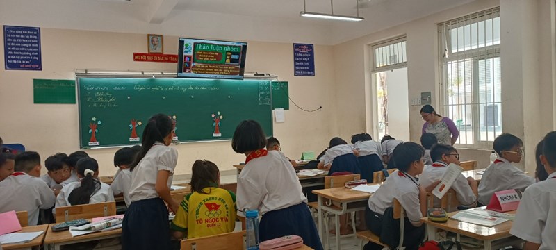 Một tiết học GDCD lớp 6