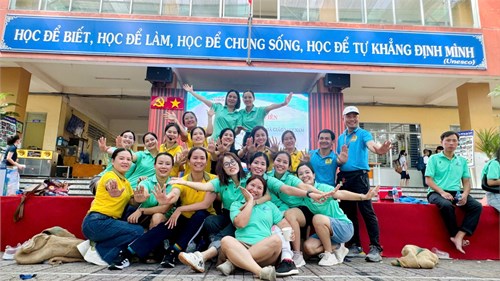 Trường THCS Tôn Thất Tùng tổ chức hội thao và hoạt động chào mừng kỷ niệm 42 năm Ngày nhà giáo Việt Nam (20/11/1982 - 20/11/2024), năm học 2024 - 2025