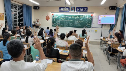 Trường THCS Tôn Thất Tùng tổ chức Hội nghị Cha Mẹ Học Sinh cuối học kỳ 2 cho học sinh khối 6,7,8, năm học 2023-2024