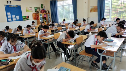 Trường THCS Tôn Thất Tùng tổ chức Thi chọn đội tuyển học sinh giỏi cấp trường, năm học 2024-2025