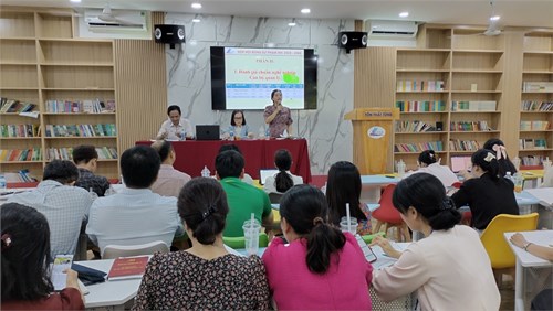 Trường THCS Tôn Thất Tùng tổ chức hội đồng sư phạm năm học 2023 - 2024