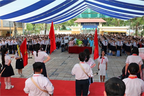 Trường THCS Tôn Thất Tùng tổ chức Lễ tổng kết - Tri ân và Trưởng thành năm học 2023-2024