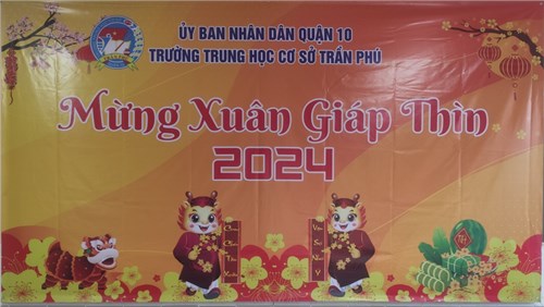 Chiều Thứ 6 ngày 19/01/2024 Chi đoàn Trường THCS Trần Phú tổ chức hoạt động   Mừng Đảng- Mừng Xuân 
* Trang trí mai đào - chủ đề  Đào thắm mai vàng khoe sắc Tết” 
* Viết thư pháp - chủ đề  Cát tường như ý - Cung chúc tân Xuân”