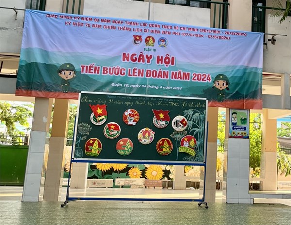Chào mừng kỷ niệm 93 năm ngày thành lập đoàn thanh niên cộng sản hồ chí minh (26/3/1931 - 26/3/2024).
hình ảnh ngày hội tiến lên đoàn viên trường thcs trần phú năm học 2023-2024.