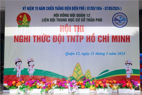 Hội thi: “NGHI THỨC ĐỘI TNTP HỒ CHÍ MINH - cấp trường” - Năm học 2023 – 2024