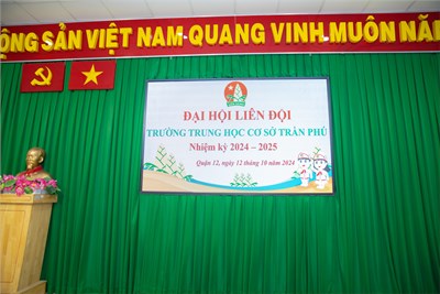 Đại hội liên đội năm học 2024 - 2025