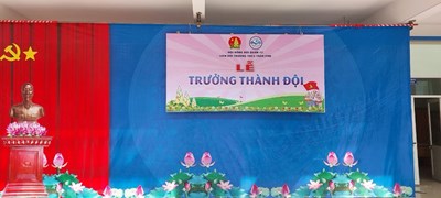 Lễ trưởng thành đội năm học 2023 - 2024