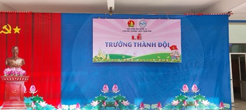 Lễ trưởng thành đội năm học 2023 - 2024
