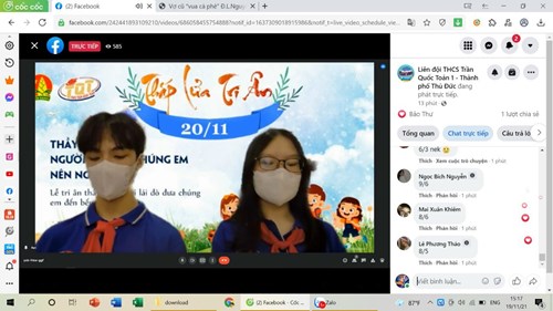 Hoạt động tnst năm học 2021-2022