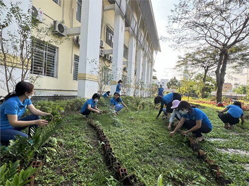 Chi bộ Trường THCS Trần Quốc Toản 1 đã chỉ đạo,  tổ chức  Ngày Chủ nhật xanh 