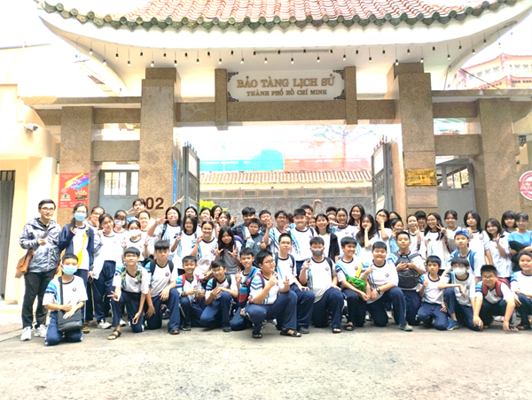 Tham dự bảo tàng lịch sử TP.HCM