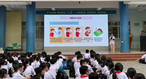 Truyền thông Tháng 10  Phòng tránh các bệnh lây  truyền qua đường qua đường hô hấp (1): Bệnh sởi - Bệnh cúm 