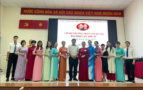 Đại hội Chi bộ Trần Văn Quang Lần thứ IV Nhiệm kỳ 2025-2027