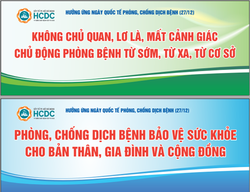 Hưởng ứng Ngày Quốc tế phòng, chống dịch bệnh 27/12