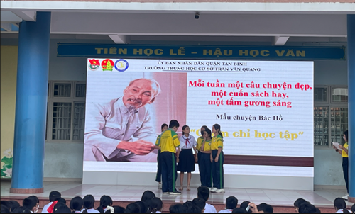 Kể chuyện Bác Hồ Lớp 7/1 và 6/6