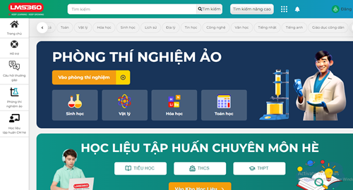 Hướng dẫn sử dụng phần mềm LMS E-Learning (dành cho Học sinh)