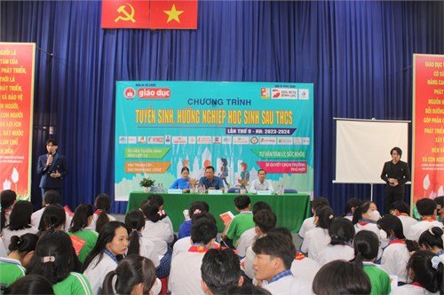 Chương trình Tuyển sinh hướng nghiệp học sinh sau THCS