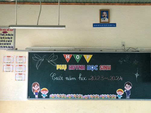 Họp Cha, Mẹ học sinh cuối năm, năm học 2023-2024