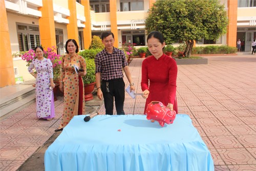 Hoạt động  Khui heo đất ,  Khuyến học - Khuyến tài 